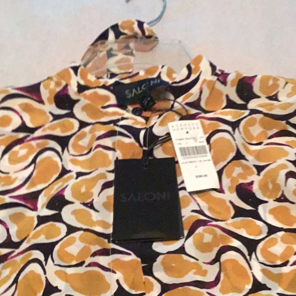 Saloni Silk Shirtdress.